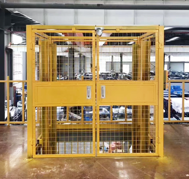 铜川智能导轨式升降机亮相